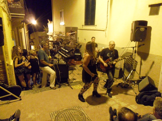 in concerto a Pani cà musica -Music Fest 2014