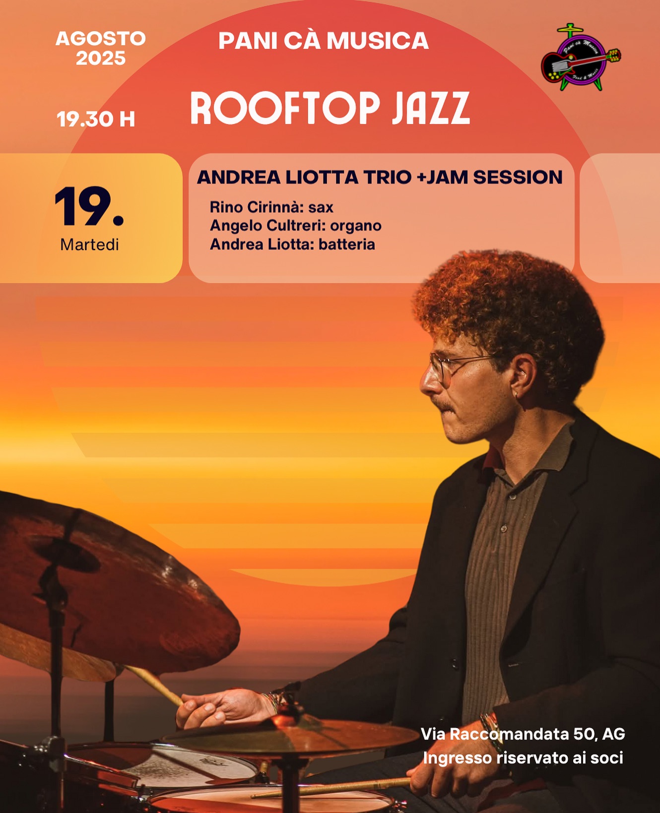 Andrea Liotta Trio – Rooftop 19_08_2025