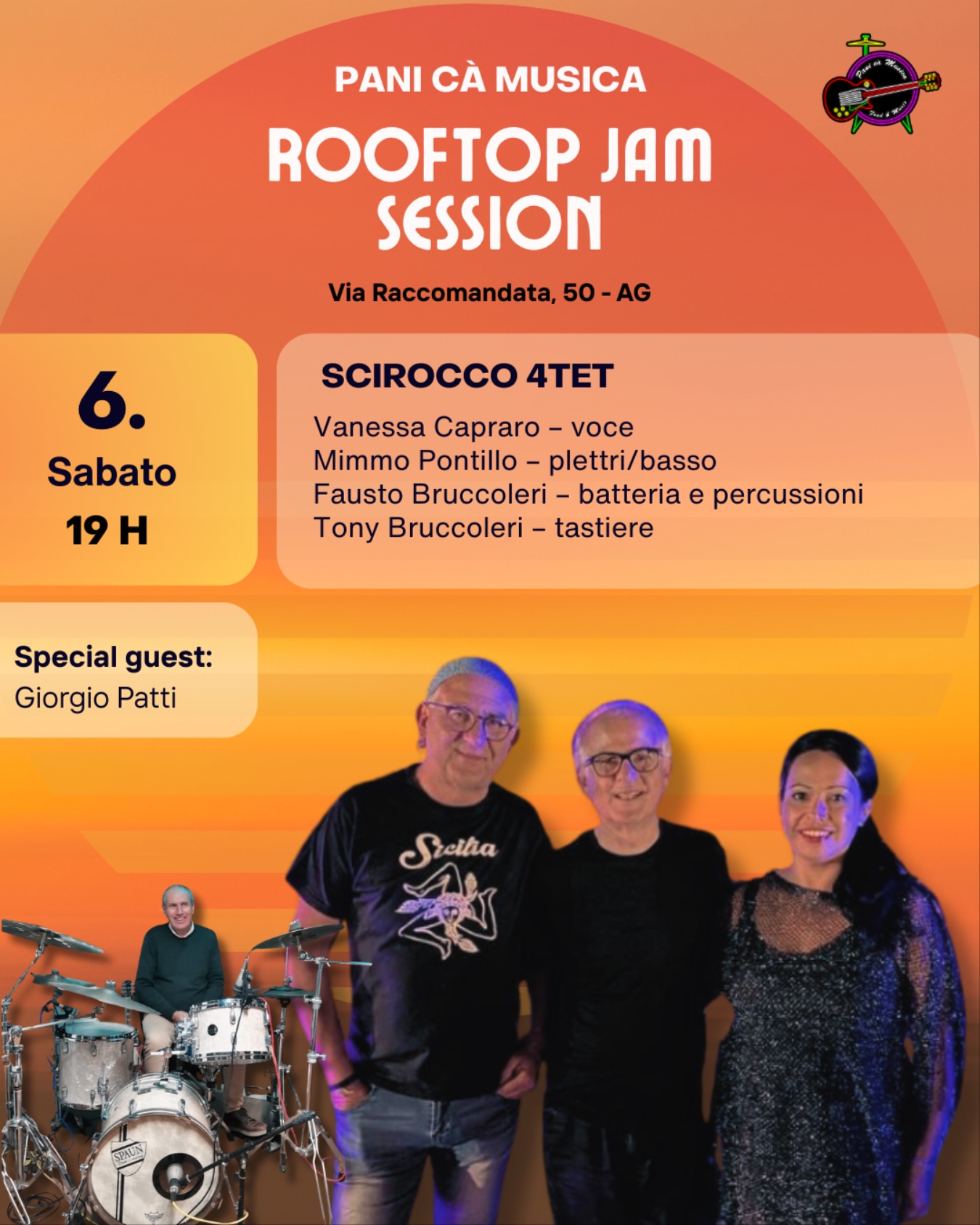 Rooftop Scirocco 4TET 6 settembre 2025